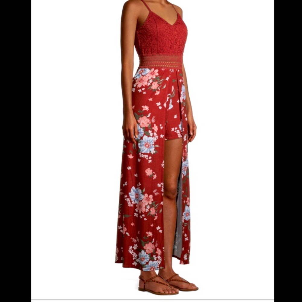 No Boundries Romper Dress NWT